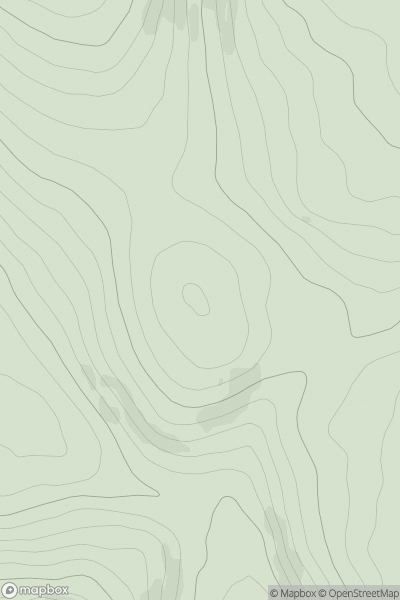 Thumbnail image for Meall nan Eun [Glen Lyon to Glen Dochart & Loch Tay] showing contour plot for surrounding peak